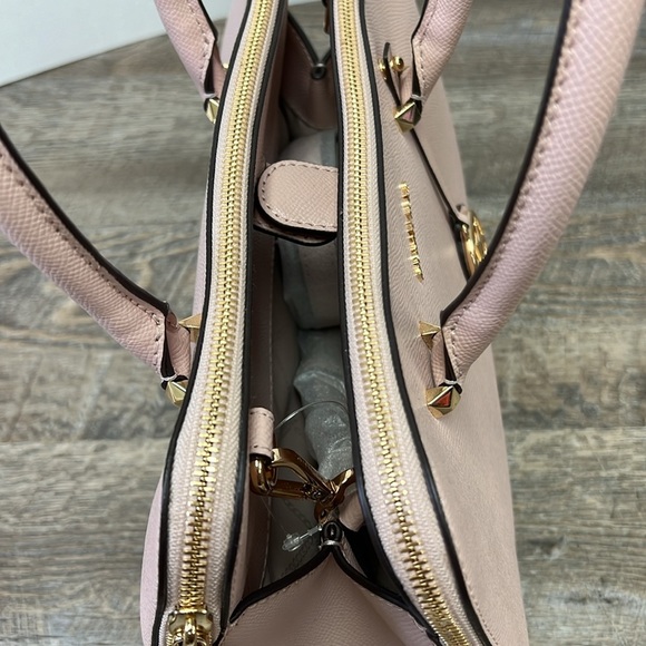 NEW Michael Kors HOUSTON Double Zip Crossgrain Handbag/Crossbody - Picture 8 of 14